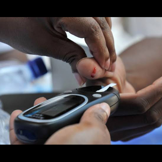 mountain peak concept health project patient during blood test